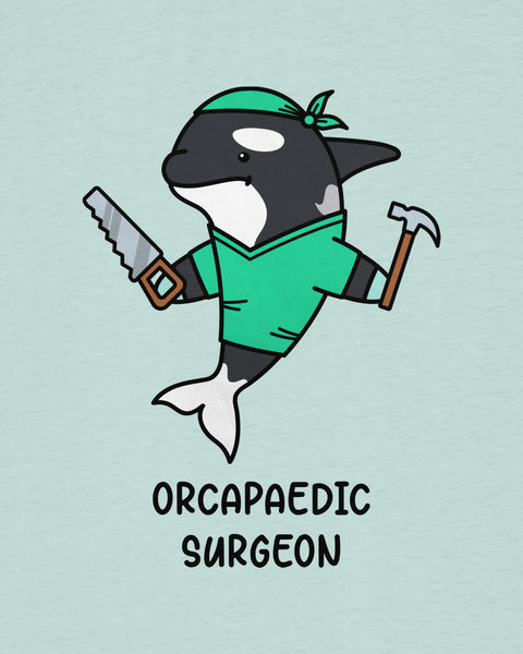 Orcapaedic Surgeon Lightweight Hoodie - All Everything Dolphin