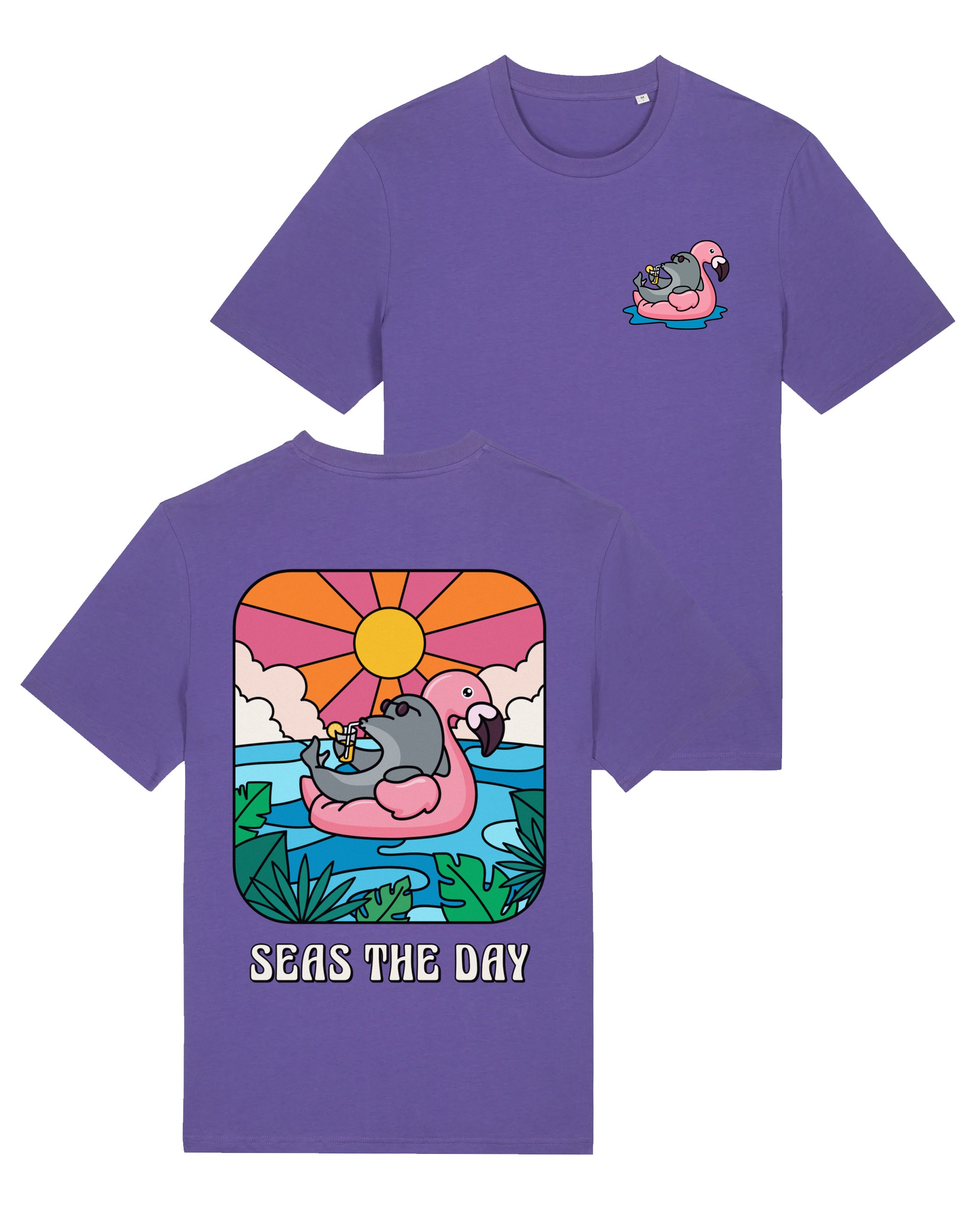 Seas The Day T-Shirt – All Everything Dolphin