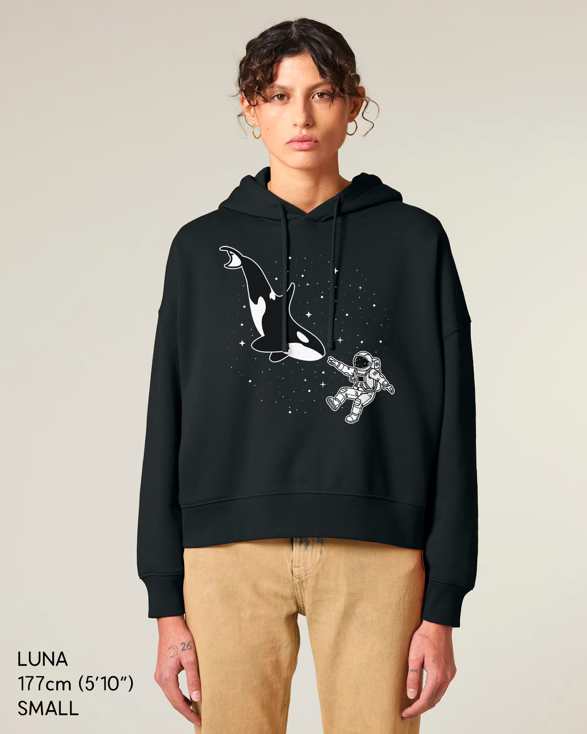 Orca Astronaut Women's Hoodie