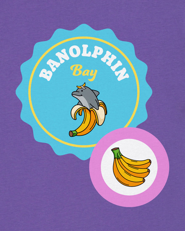 Banolphin Bay Stamp T-Shirt