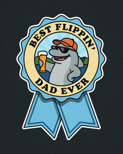 Best Flippin Dad Lightweight T-Shirt