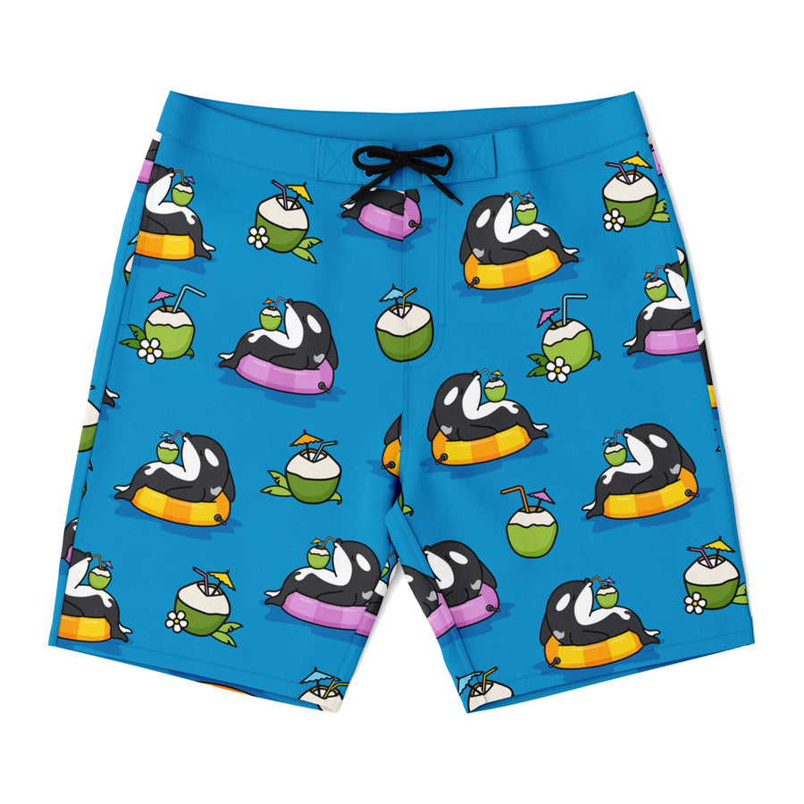 Coconut Orca Board Shorts