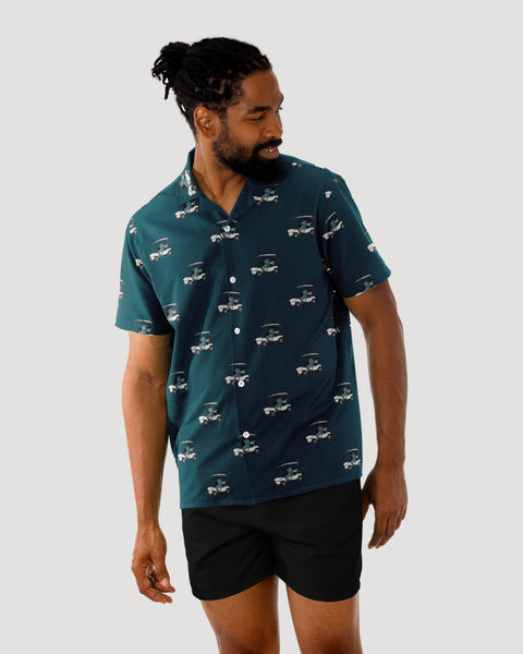 Golphin Cart Button Up Shirt