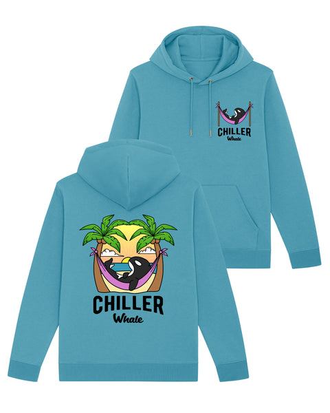 Chiller Whale Palm Trees Hoodie