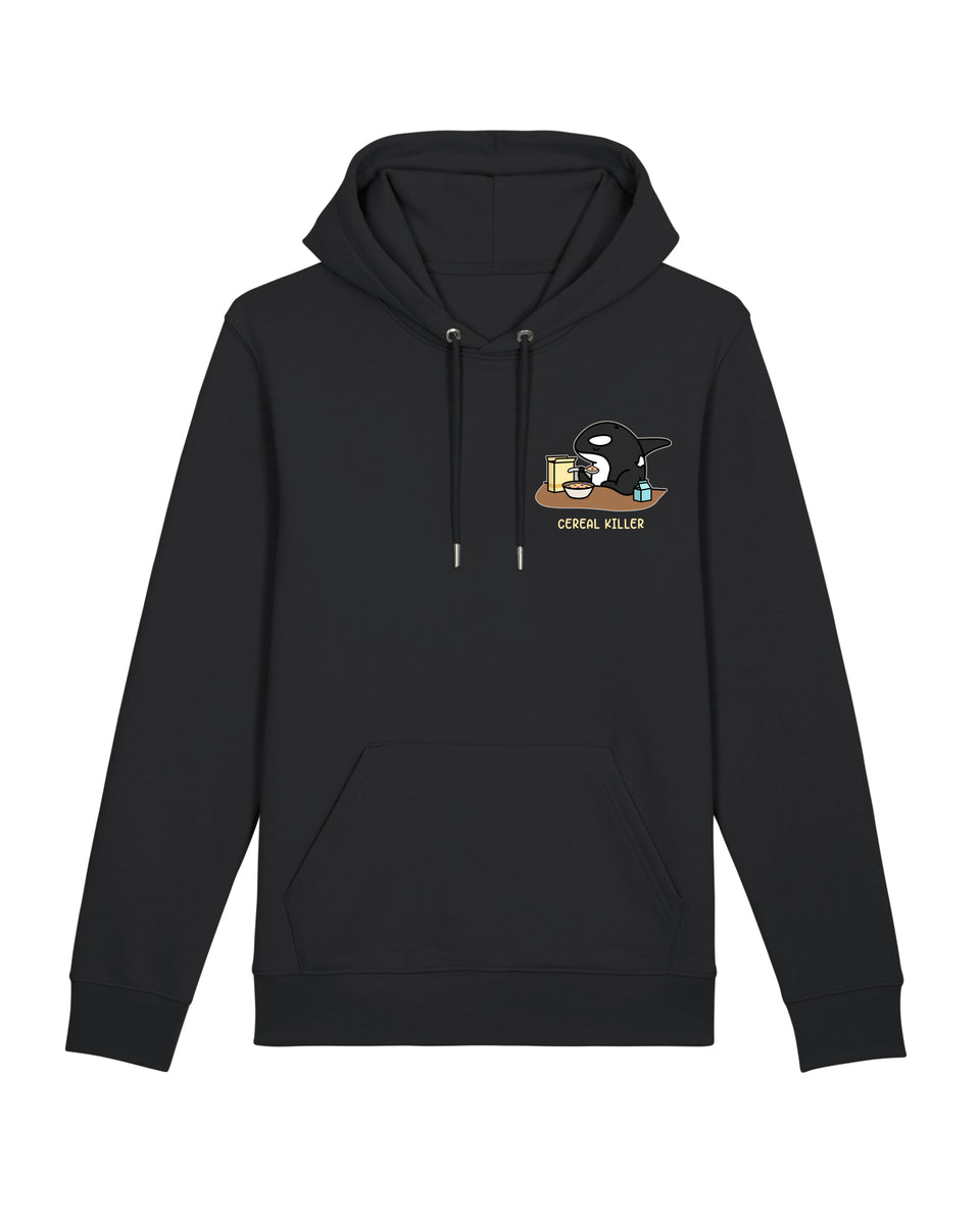 Cereal Killer Hoodie Black - All Everything Dolphin