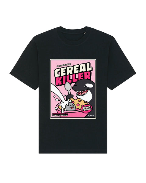 Cereal Killer Pink Heavy Relaxed Fit T-Shirt