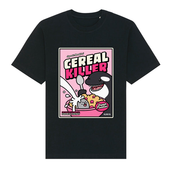 Cereal Killer Pink Heavy Relaxed Fit T-Shirt