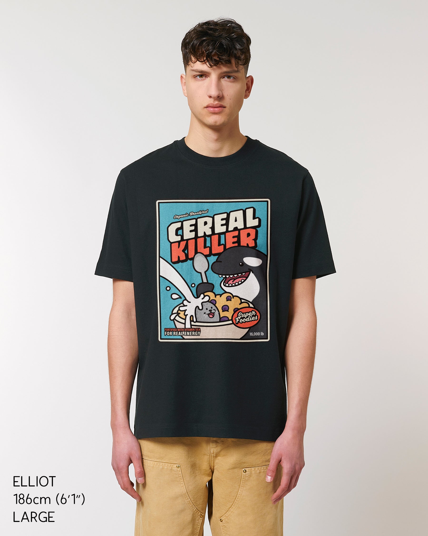 Cereal Killer Heavy Relaxed Fit T-Shirt – All Everything Dolphin