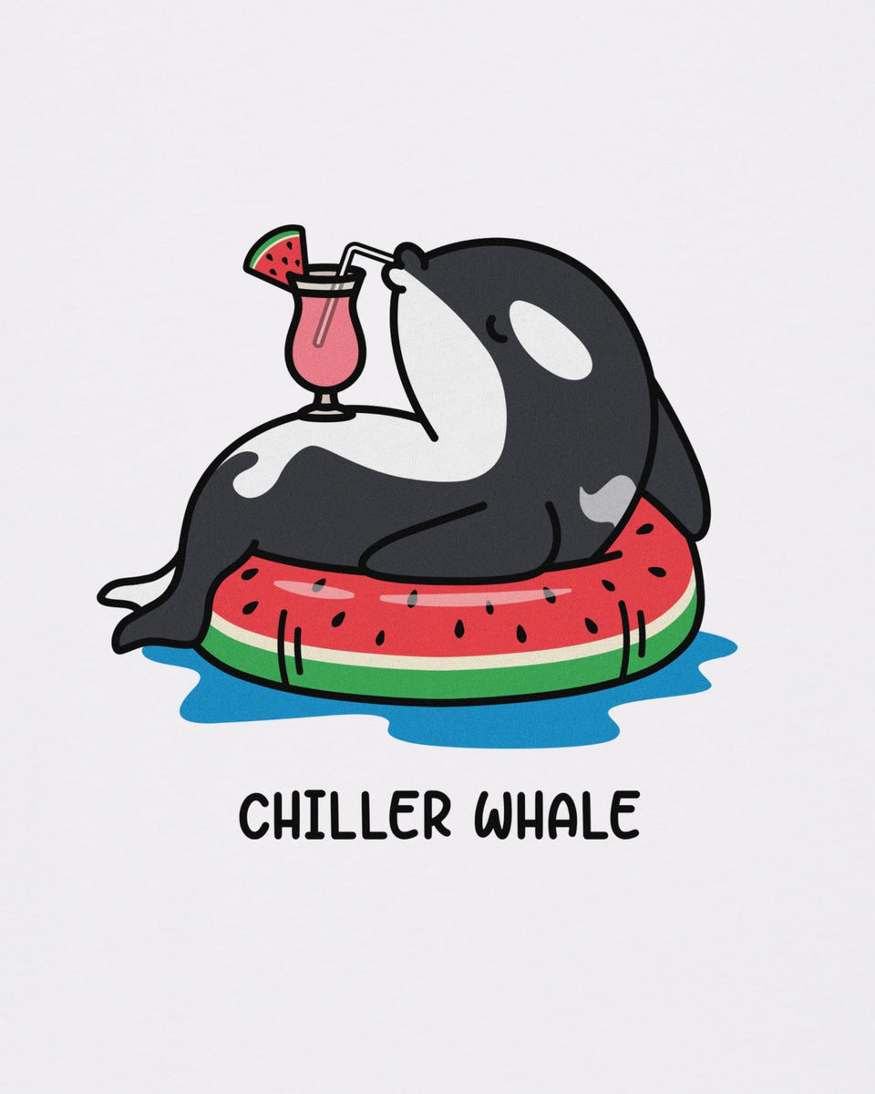 Chiller Whale Lightweight T-Shirt - All Everything Dolphin