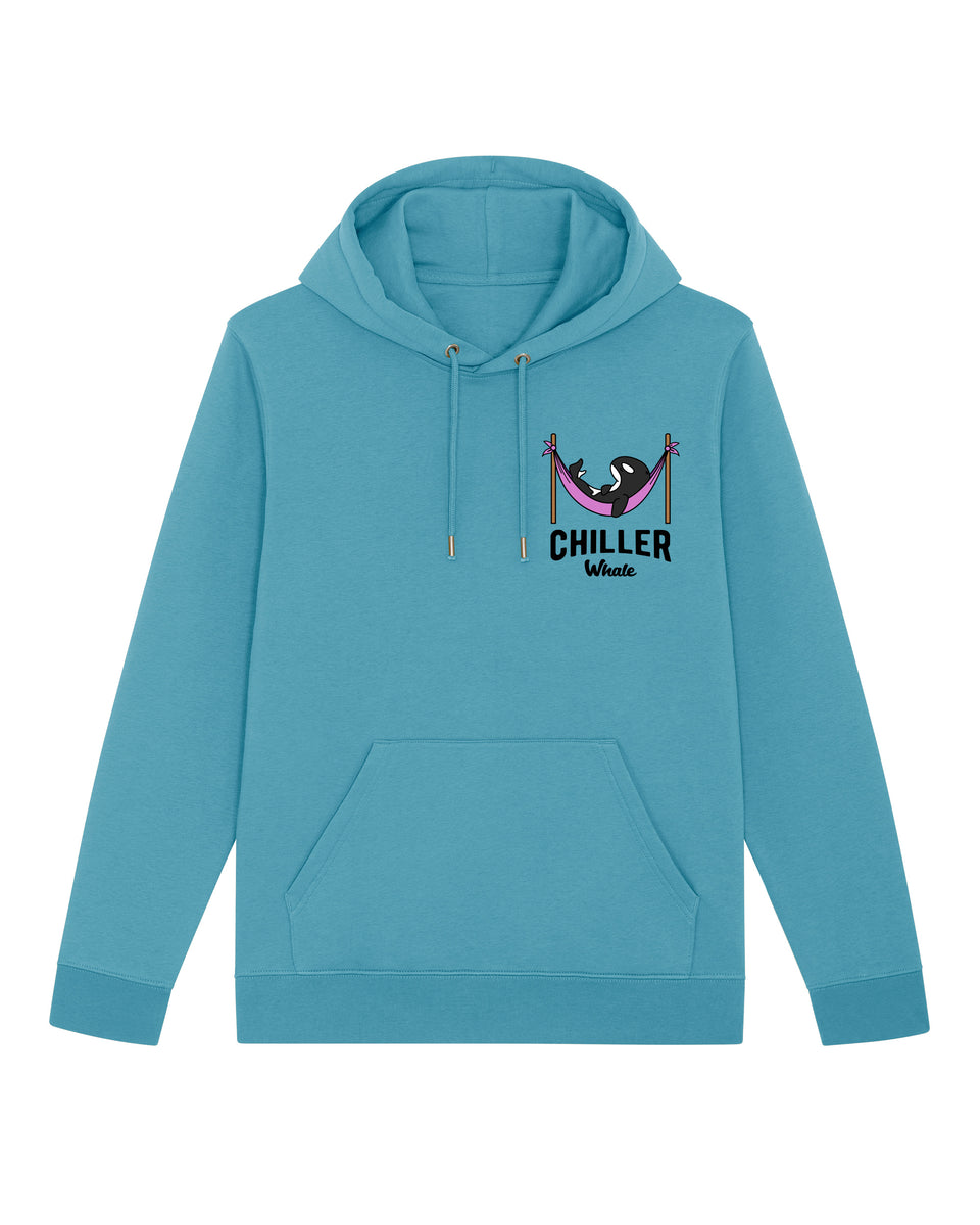 Chiller Whale Palm Trees Hoodie
