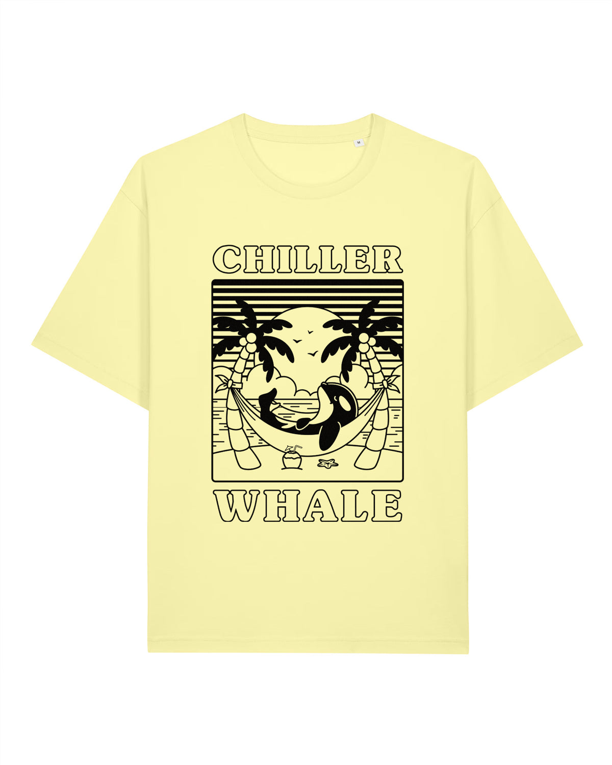 Chiller Whale Lightweight Relaxed Fit T-Shirt
