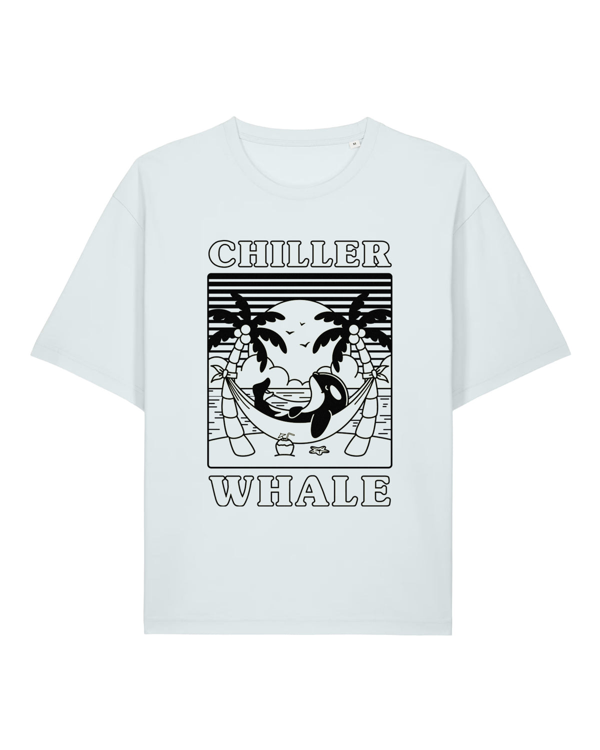 Chiller Whale Lightweight Relaxed Fit T-Shirt