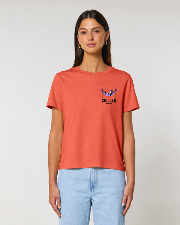 Chiller Whale Palm Trees Women's T-Shirt