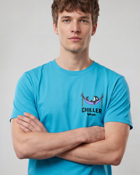 Chiller Whale Palm Trees T-Shirt