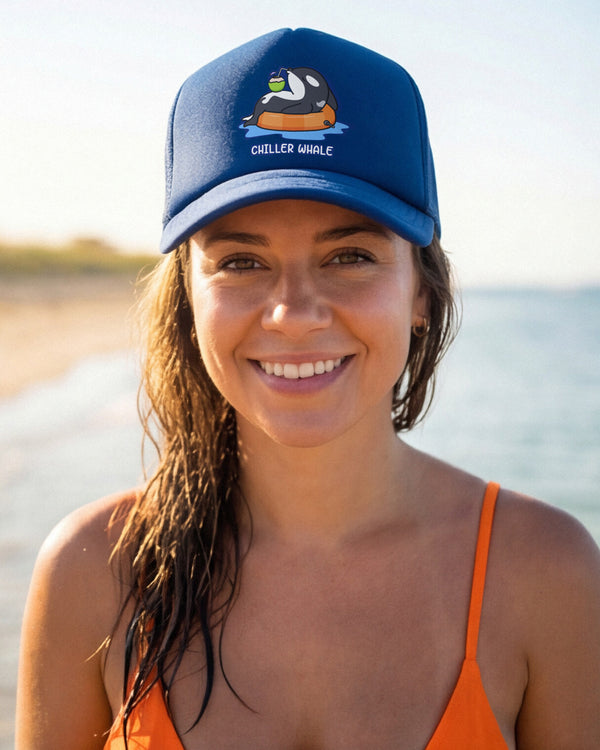 Chiller Whale Trucker Hat