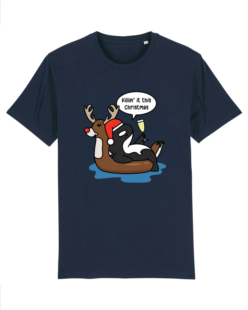 Christmas Orca T-Shirt