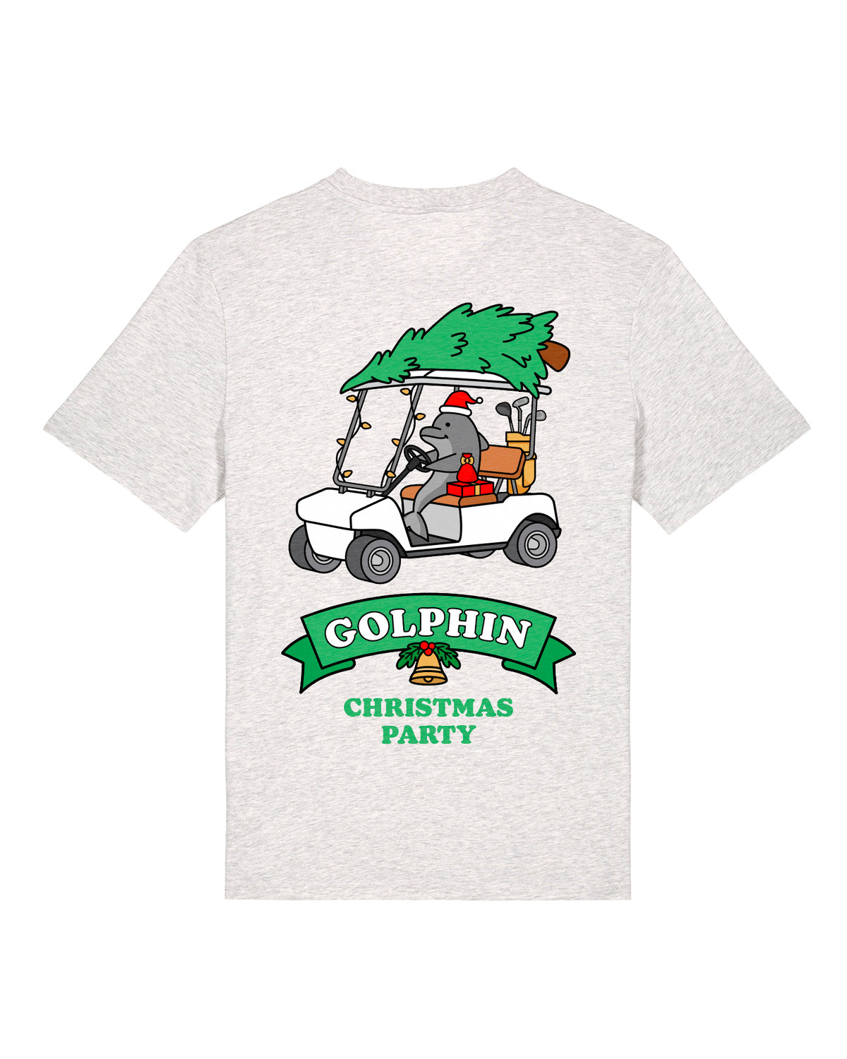 Golphin Cart Christmas T-Shirt