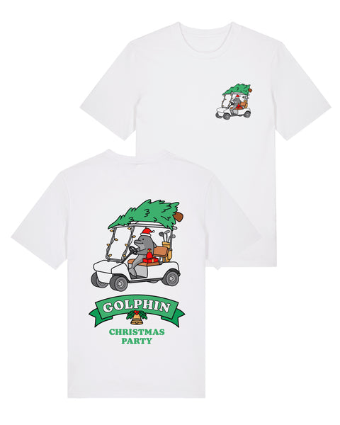 Golphin Cart Christmas T-Shirt