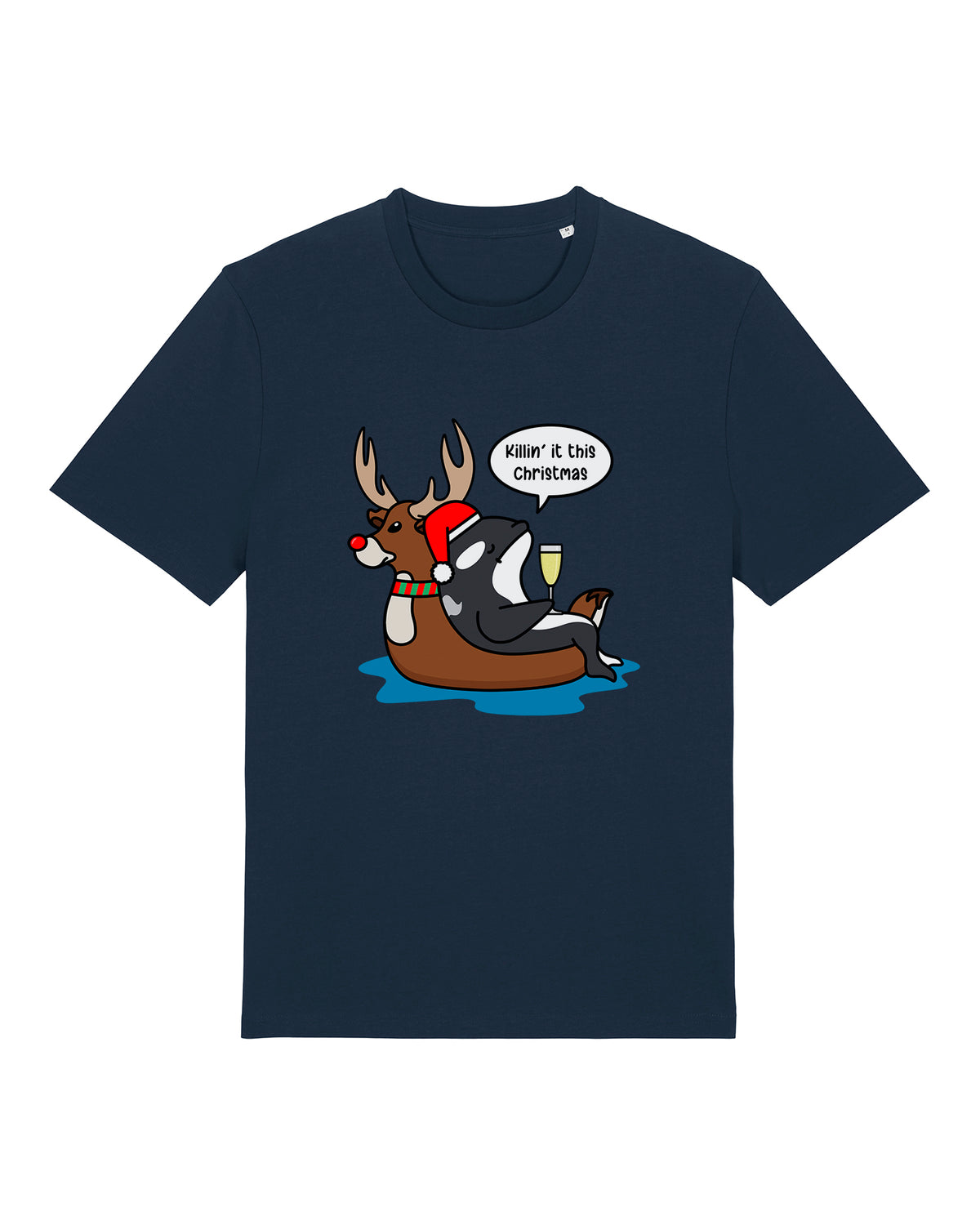 Christmas Orca T-Shirt