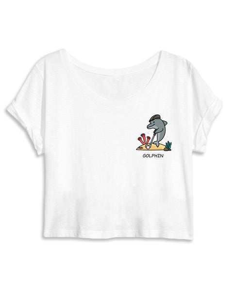 Women's Golphin Crop T-Shirt
