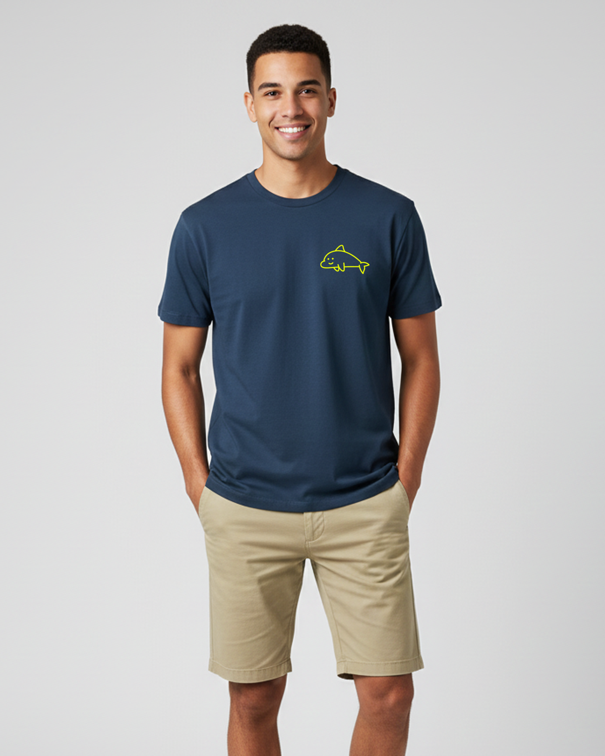 Dolphamine Safety Yellow Icon T-Shirt