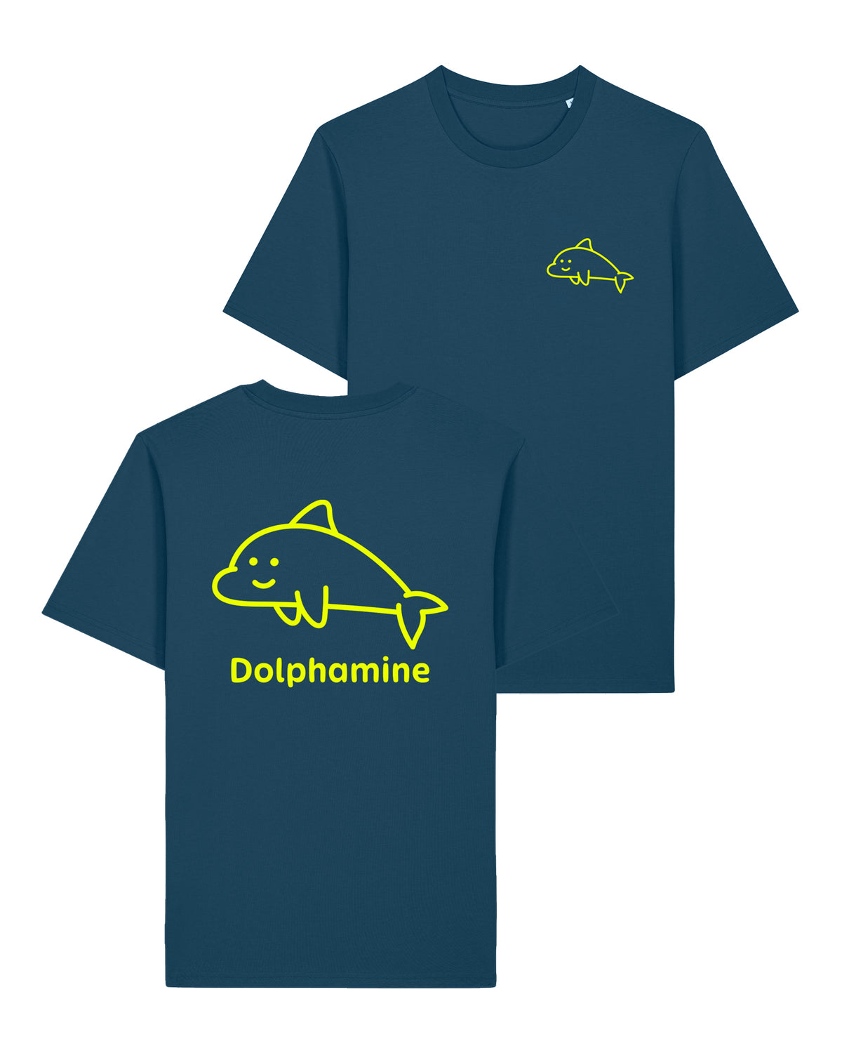 Dolphamine Safety Yellow Icon T-Shirt