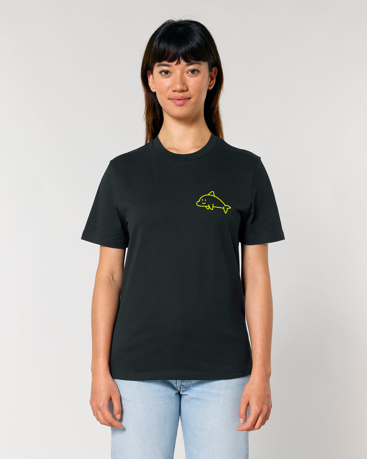 Dolphamine Safety Yellow Icon T-Shirt