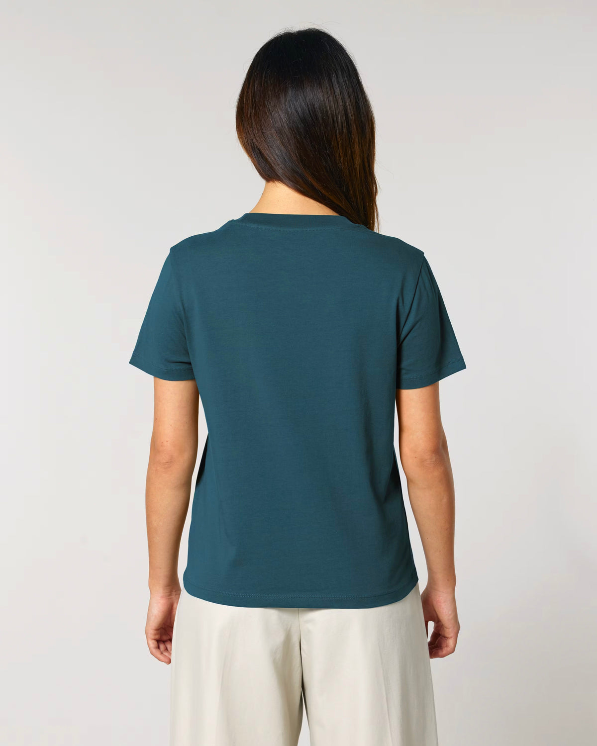 Dolphin Embroidered Women's T-Shirt