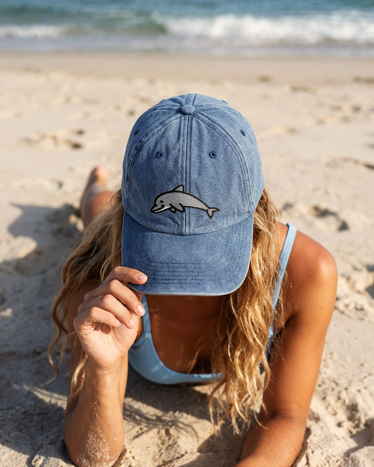Dolphin Vintage Dad Hat