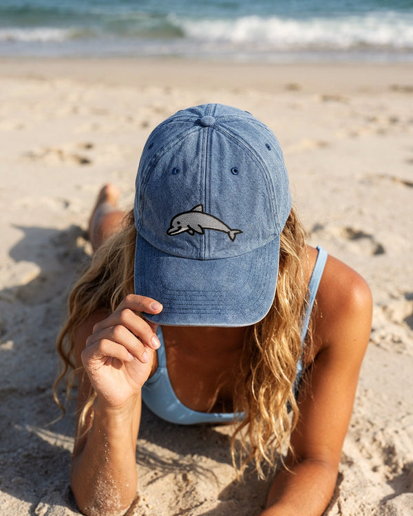 Dolphin Vintage Dad Hat