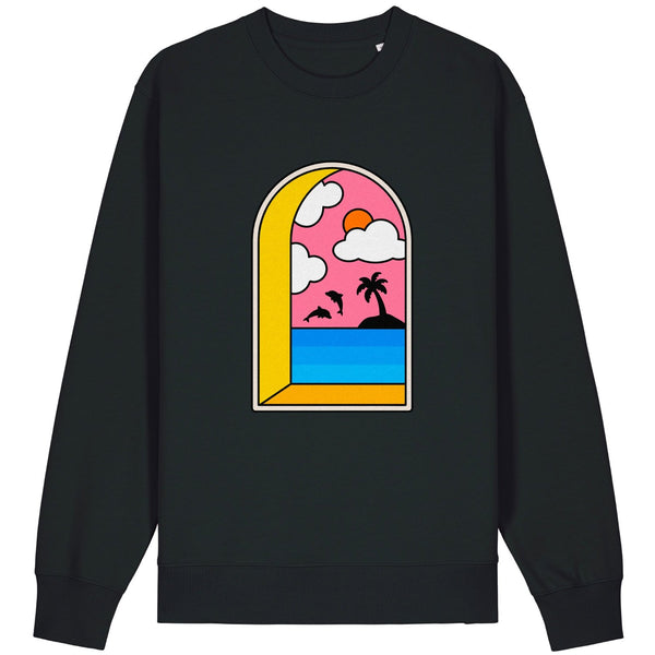 Dolphin Window Sweatshirt - All Everything Dolphin