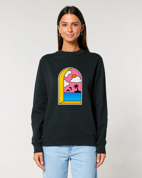 Dolphin Window Sweatshirt - All Everything Dolphin