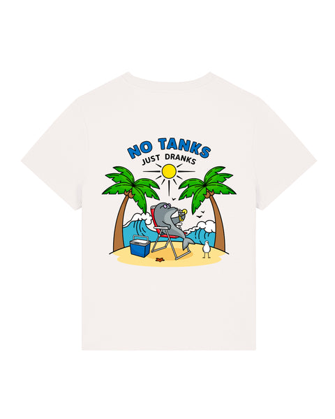 No Tanks Just Dranks Women's T-Shirt - All Everything Dolphin