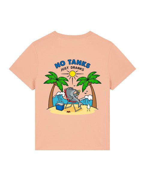 No Tanks Just Dranks Women's T-Shirt - All Everything Dolphin