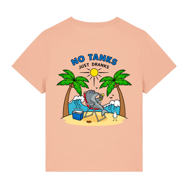 No Tanks Just Dranks Women's T-Shirt - All Everything Dolphin