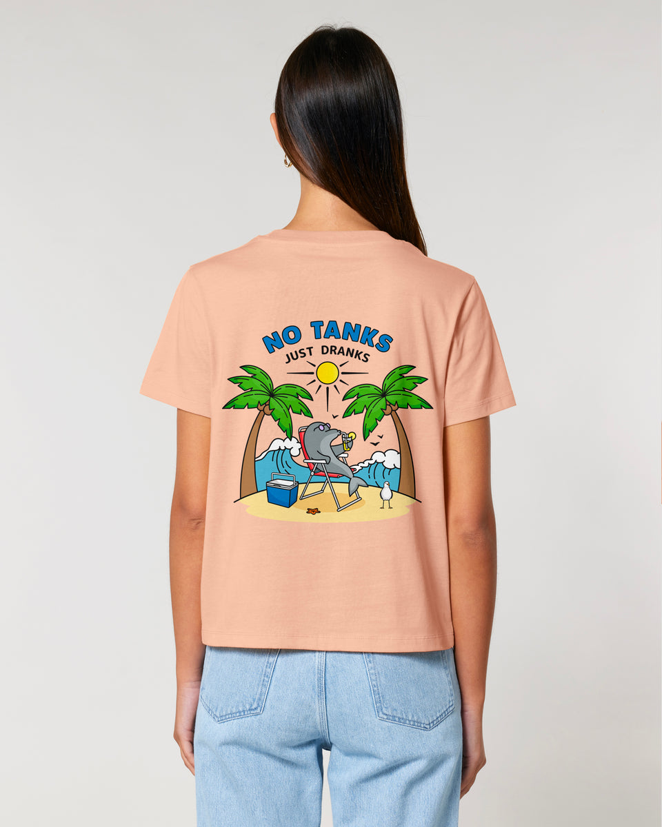 No Tanks Just Dranks Women's T-Shirt - All Everything Dolphin