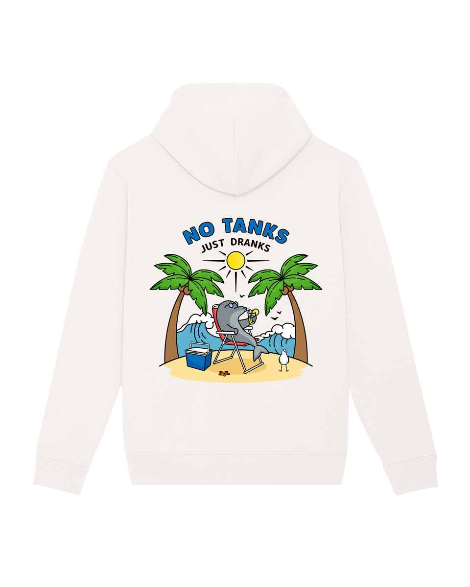 No Tanks Just Dranks Hoodie - All Everything Dolphin