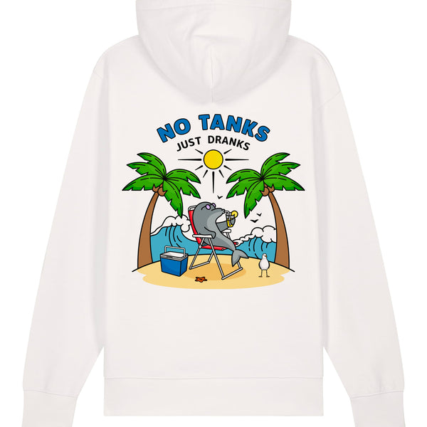 No Tanks Just Dranks Hoodie - All Everything Dolphin