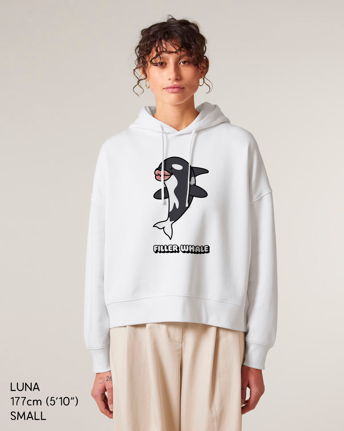 Filler Whale Women's Hoodie
