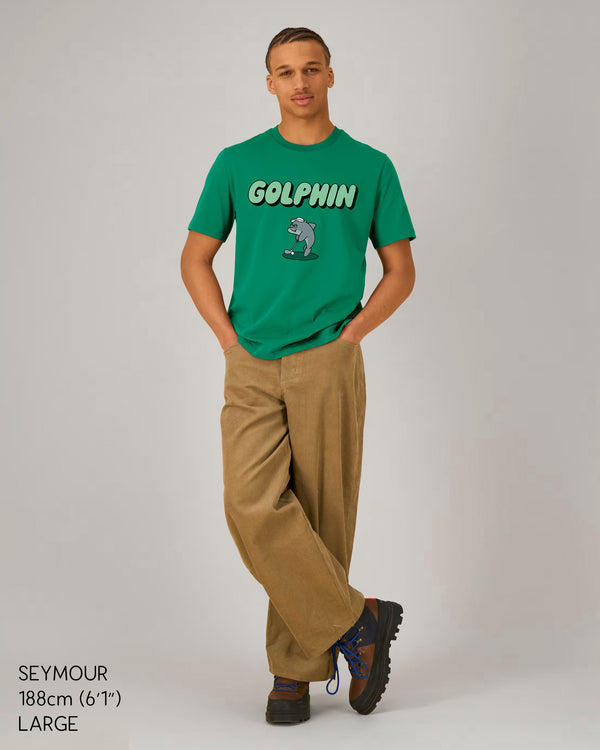 Finley Golphin Green Lightweight T-Shirt