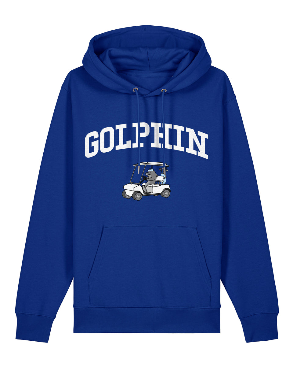 Golphin Cart Blue Hoodie