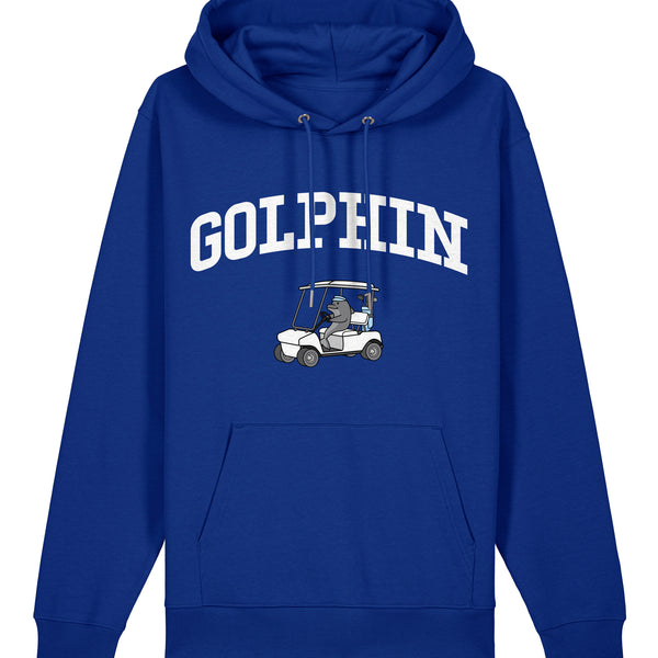 Golphin Cart Blue Hoodie