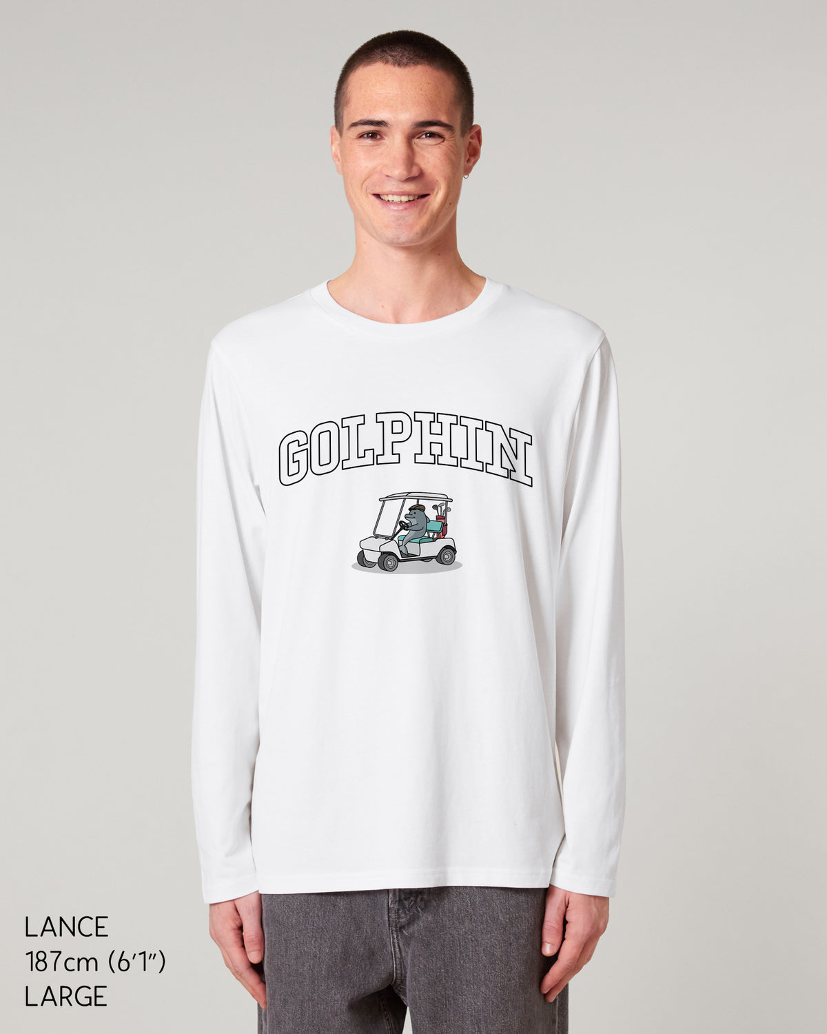 Golphin Cart Long Sleeve T-Shirt