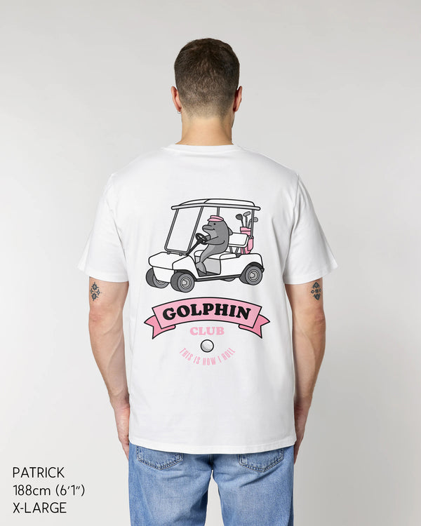 Golphin Cart Pink T-Shirt