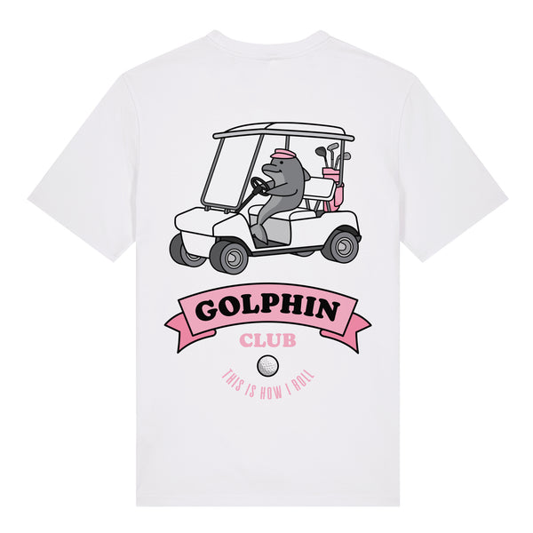 Golphin Cart Pink T-Shirt