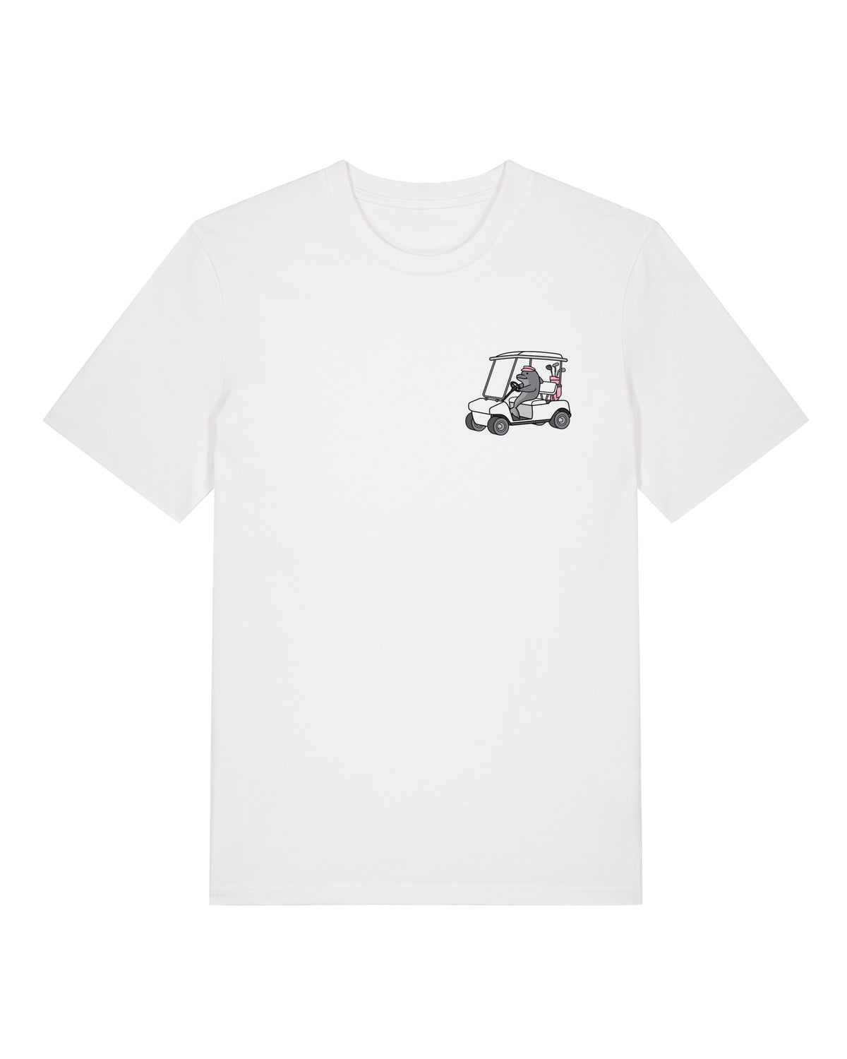 Golphin Cart Pink T-Shirt