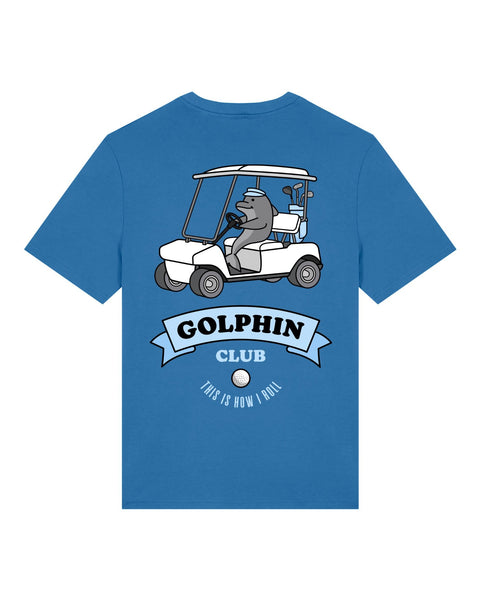 Golphin Cart Blue T-Shirt - All Everything Dolphin