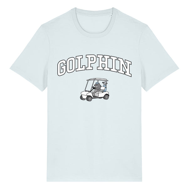 Golphin Cart Blue Lightweight T-Shirt - All Everything Dolphin