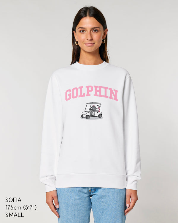 Golphin Cart Pink Sweatshirt