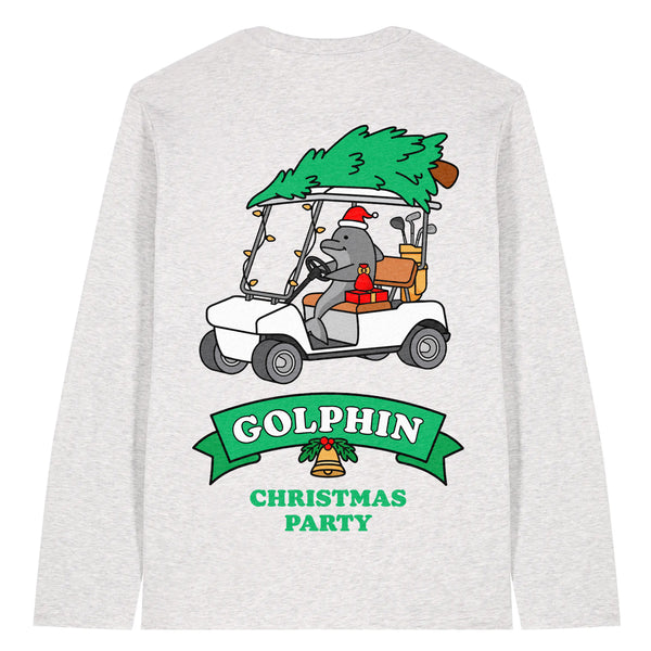 Golphin Cart Christmas Long Sleeve T-Shirt